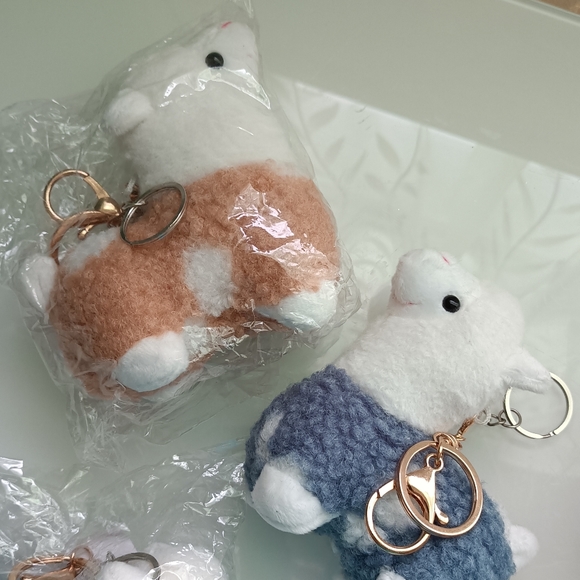 πΏ5 /$15πΏ Lovely Alpaca Plush Keychains, Soft Staffed, Bag, Car Charms - Picture 7 of 15